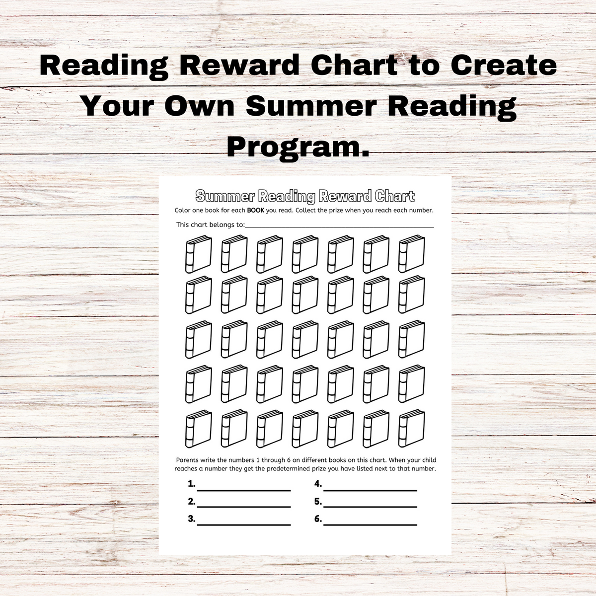 Summer Reading Rewards Chart – The Keele Deal