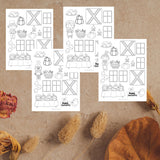 Thanksgiving House Paper Bag Craft Template