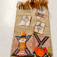 Thanksgiving House Paper Bag Craft Template