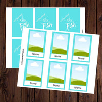 Personalized Go Fish Game Template