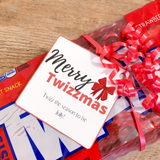Merry Twizzmas Gift Tag Instant Download